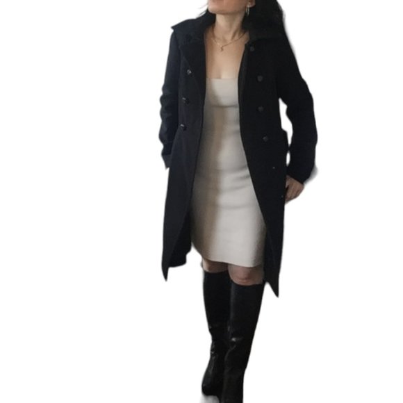 Tristan Wool Blend Coat - Picture 7 of 17